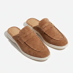 Load image into Gallery viewer, Meridian Loafer Mule - Caramel
