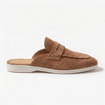 Load image into Gallery viewer, Meridian Loafer Mule - Caramel
