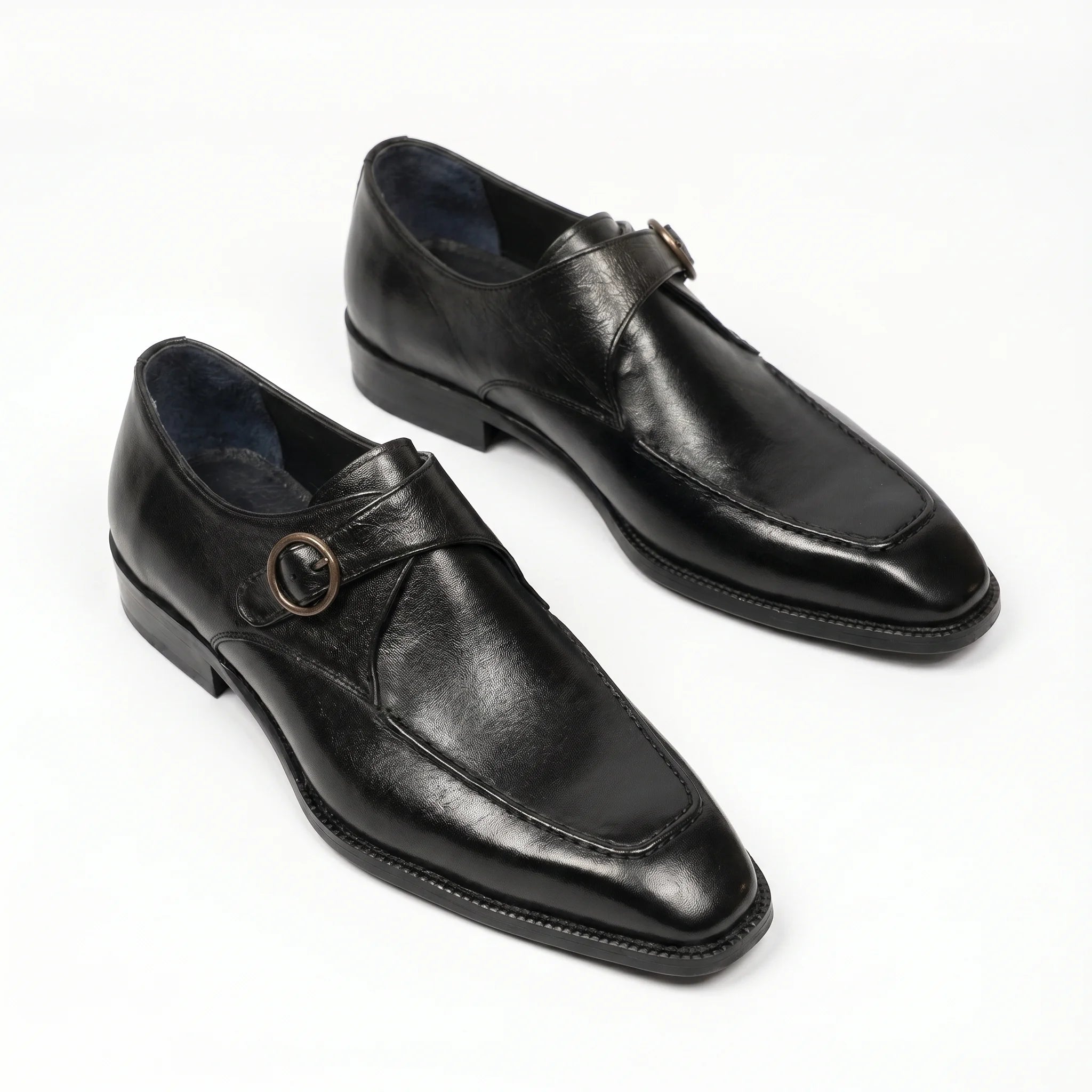 Westbridge Single Monk Strap - Black