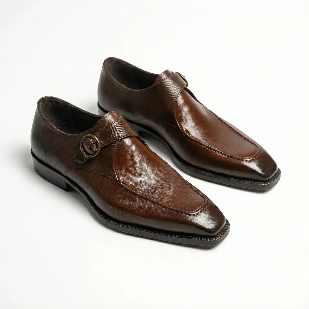 Westbridge Single Monk Strap - Brown
