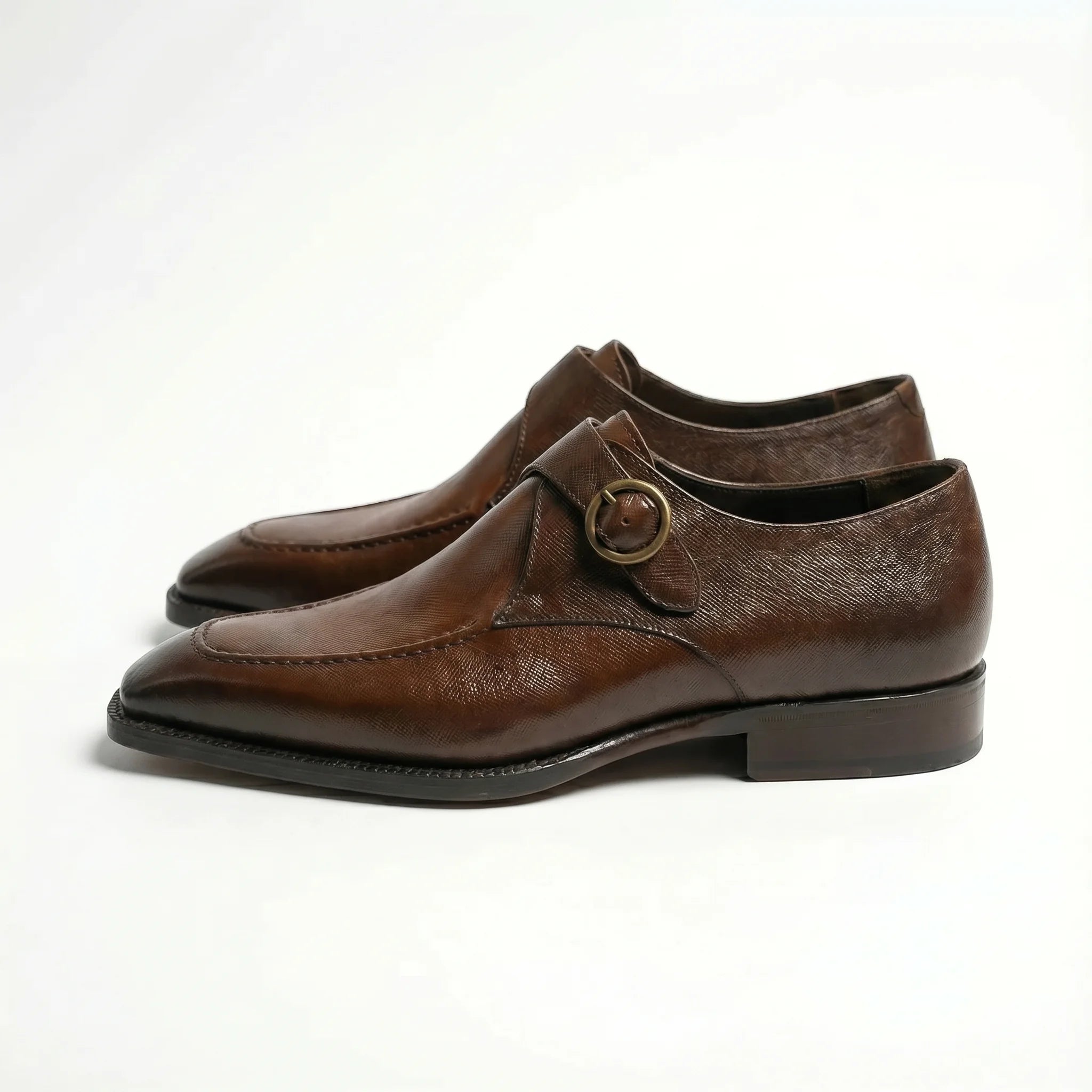 Westbridge Single Monk Strap - Brown