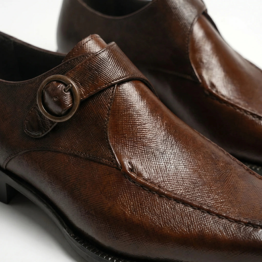 Westbridge Single Monk Strap - Brown