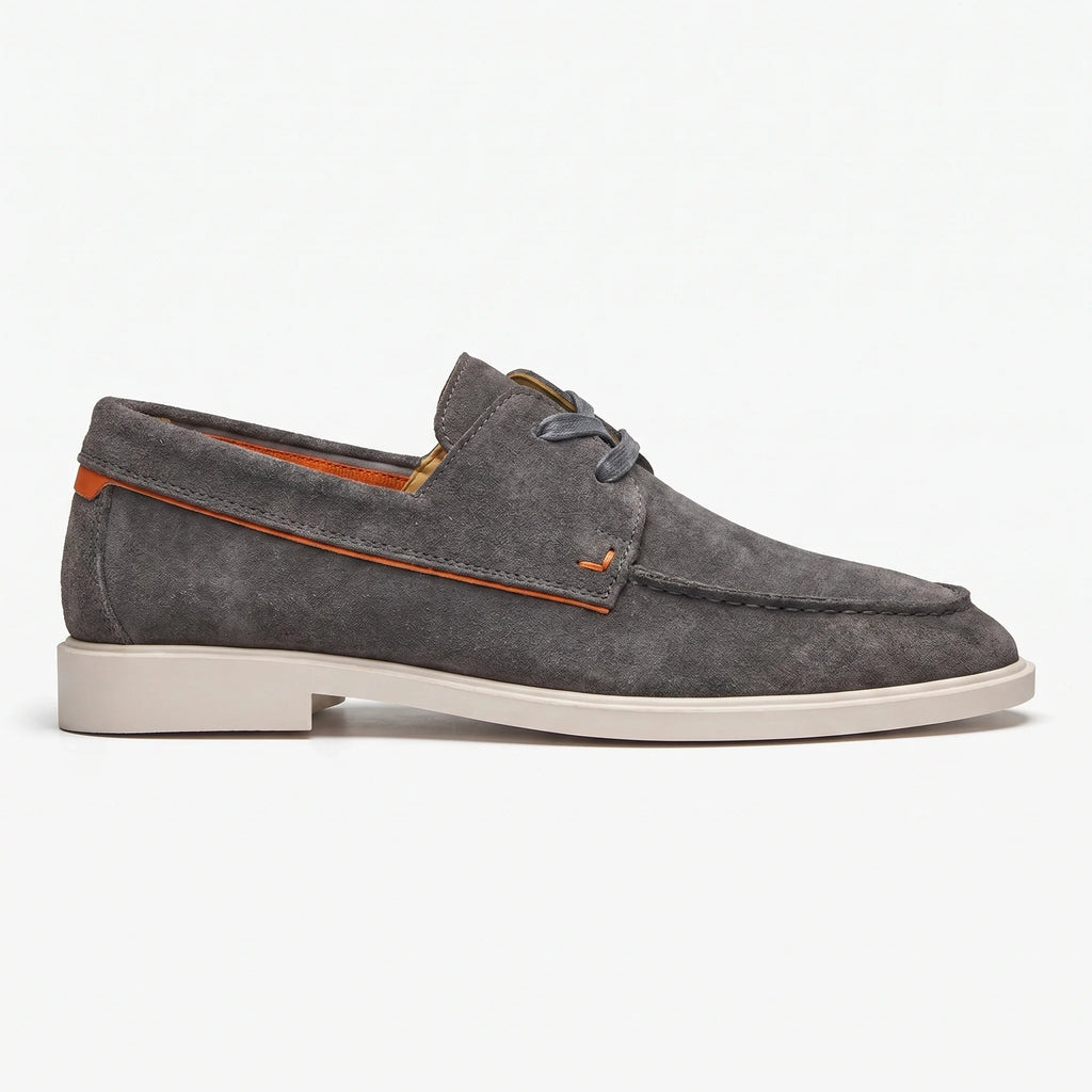 Riposo Lace-Up Loafer - Grey