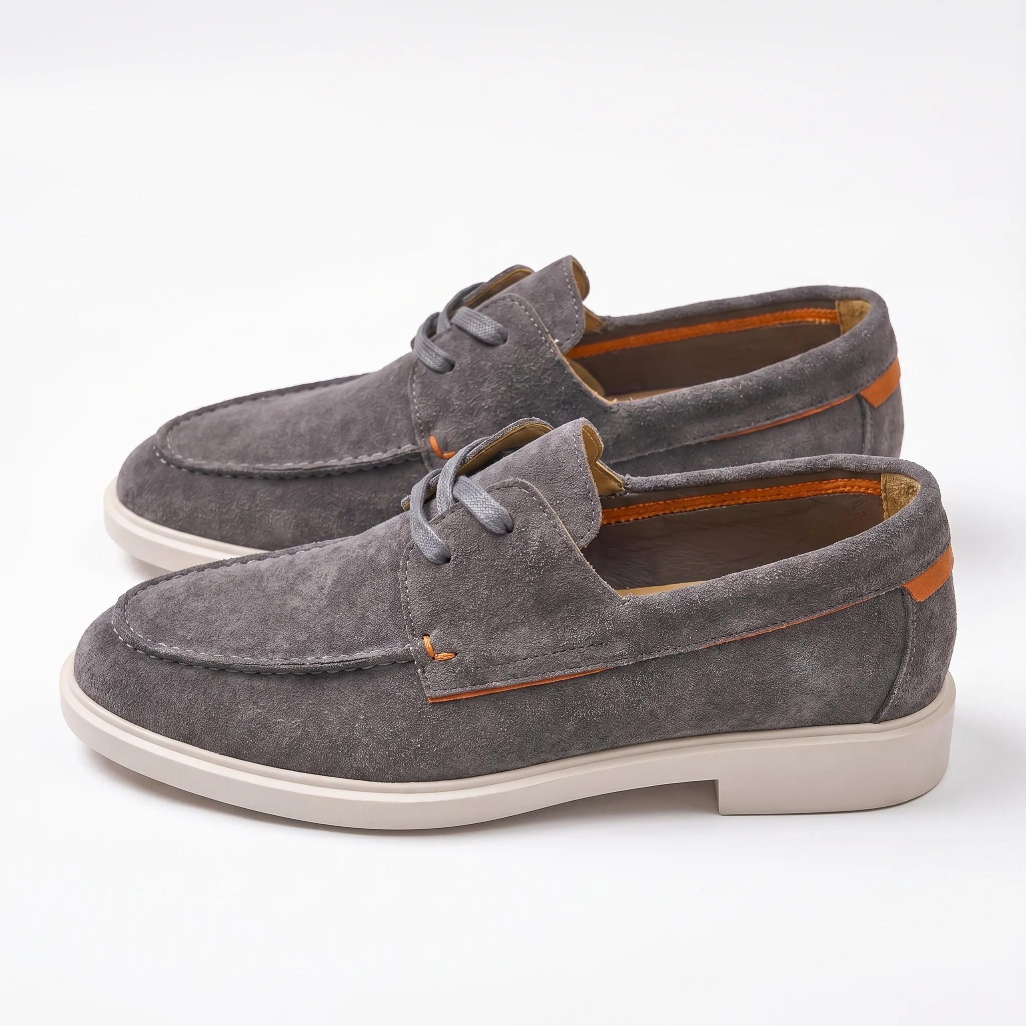 Riposo Lace-Up Loafer - Grey