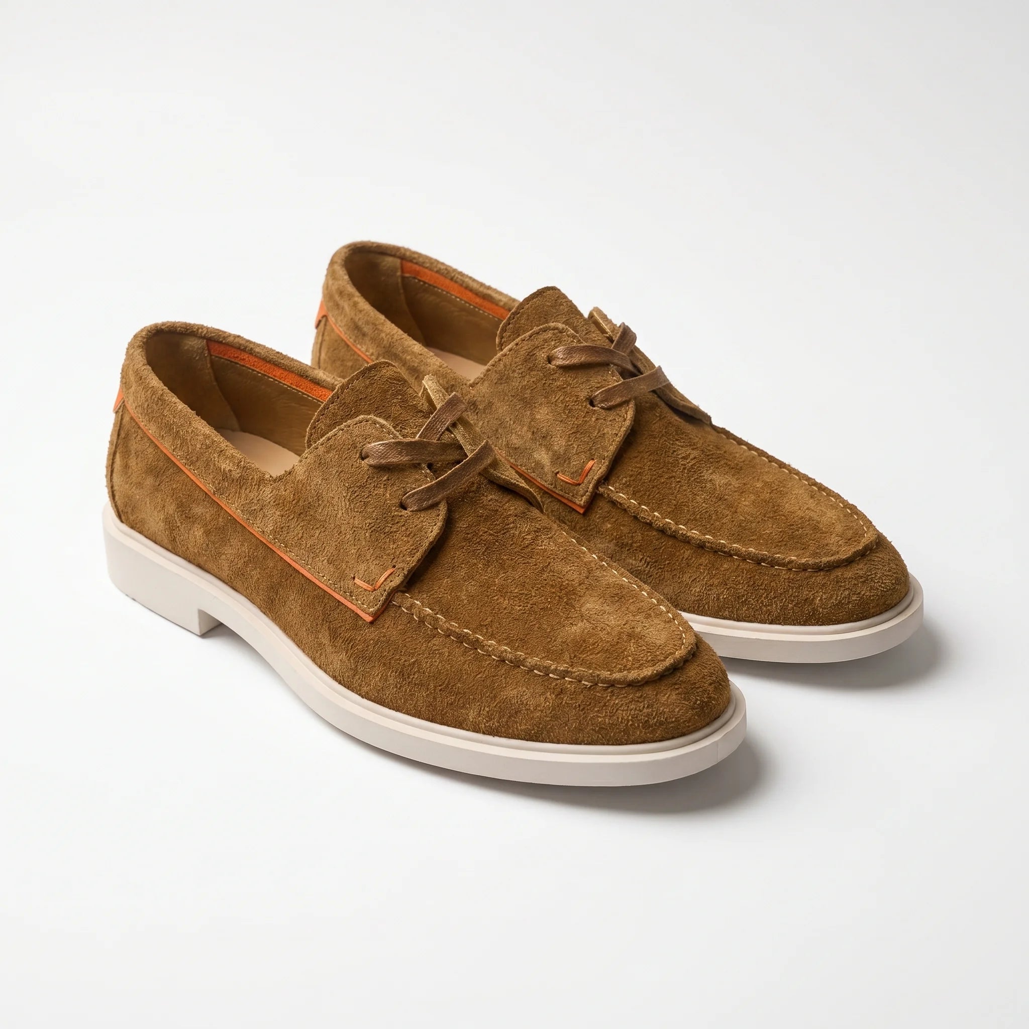 Riposo Lace-Up Loafer - Brown