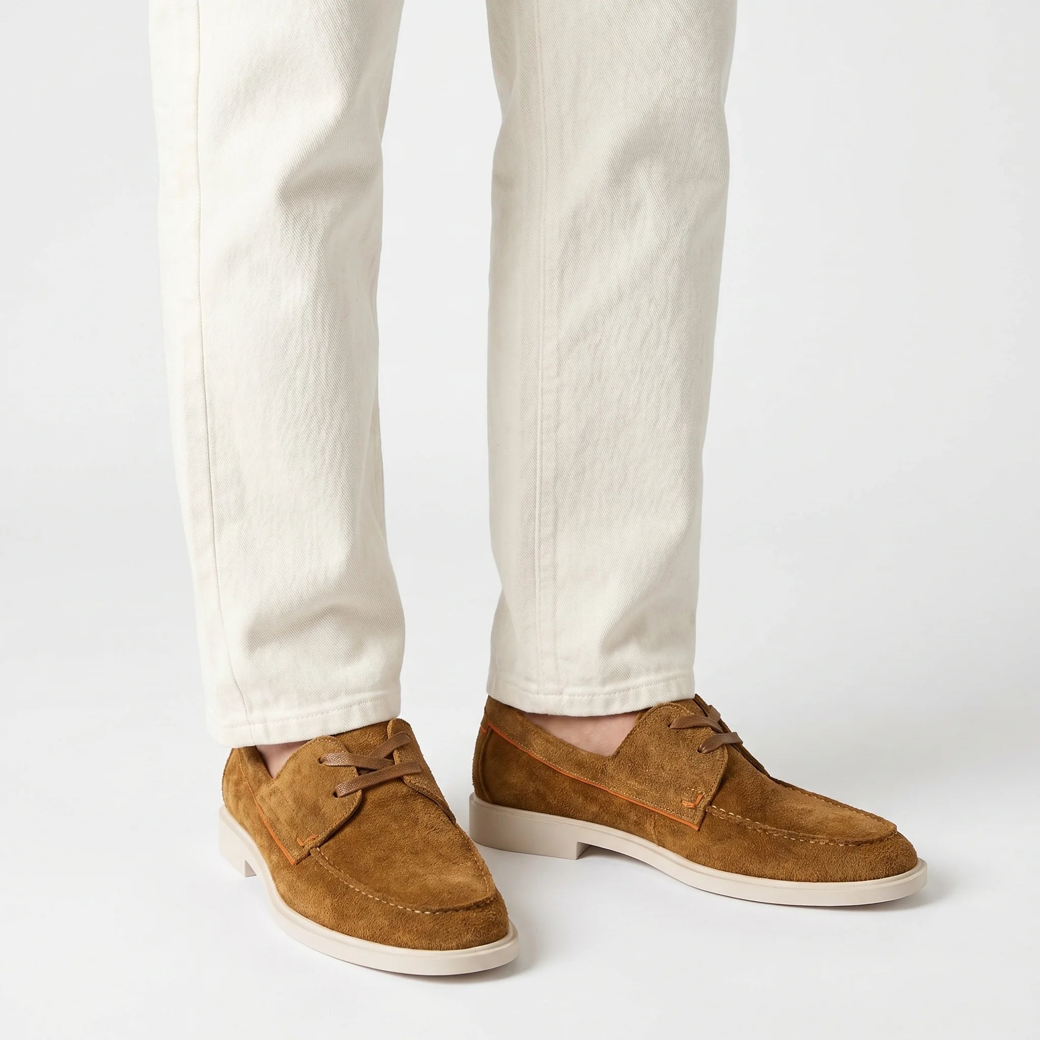 Riposo Lace-Up Loafer - Brown