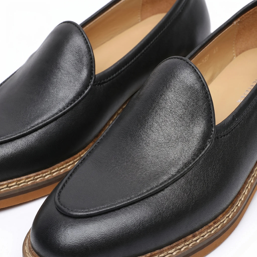 Scultore Belgian Loafer - Black