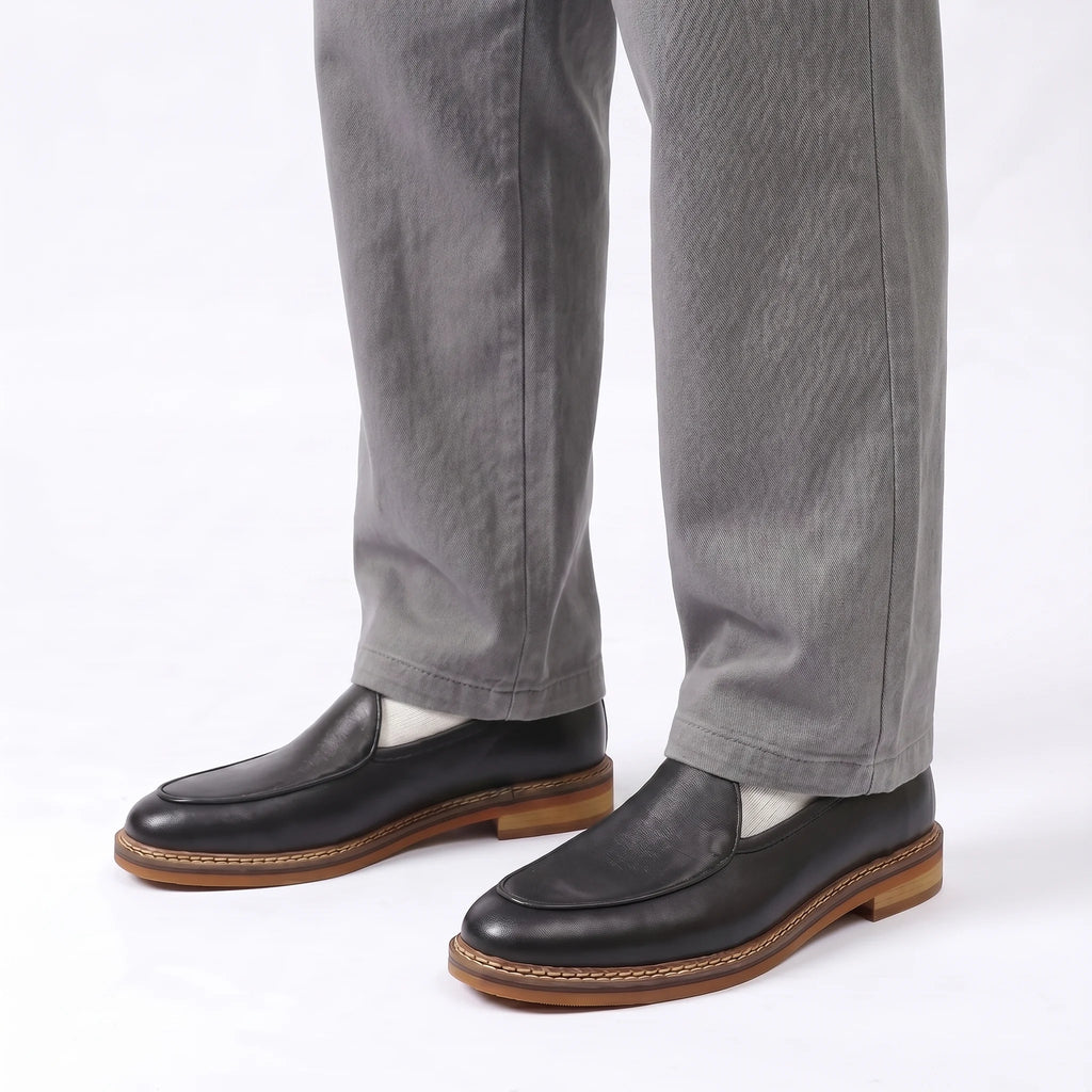 Scultore Belgian Loafer - Black