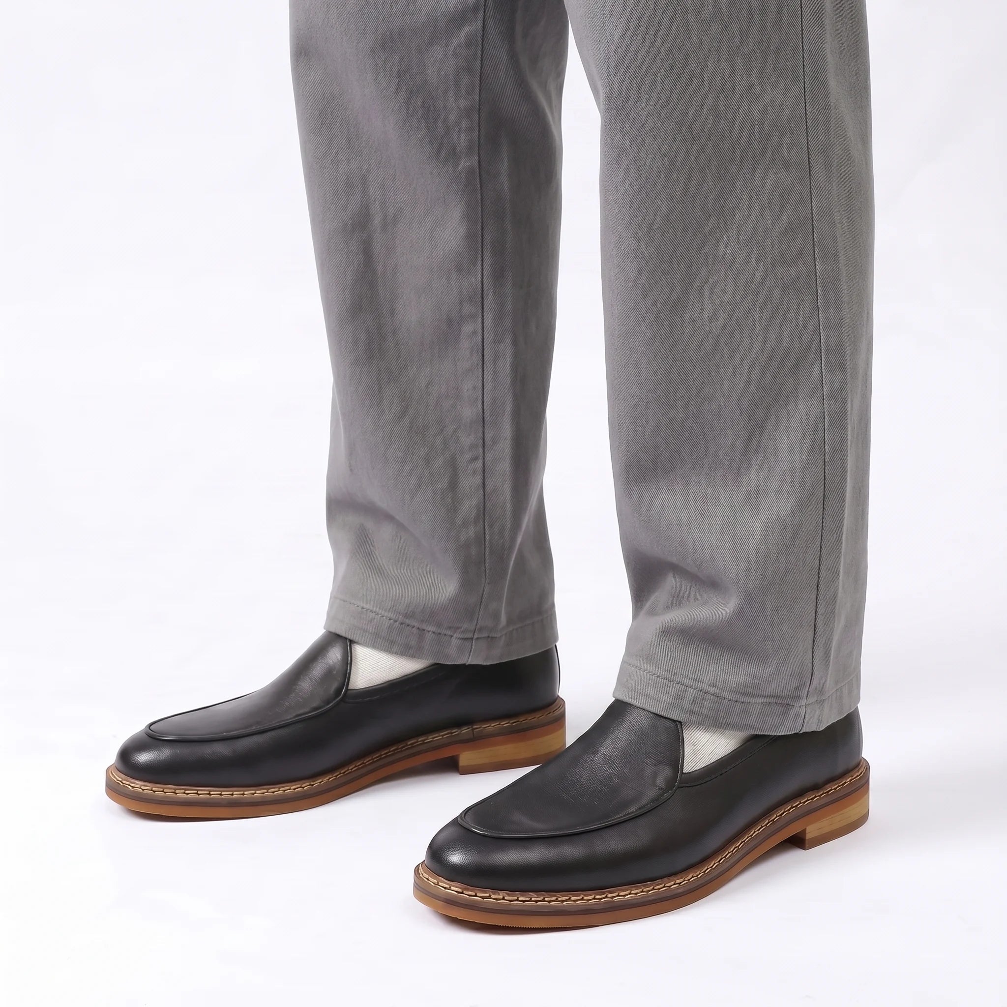 Scultore Belgian Loafer - Black