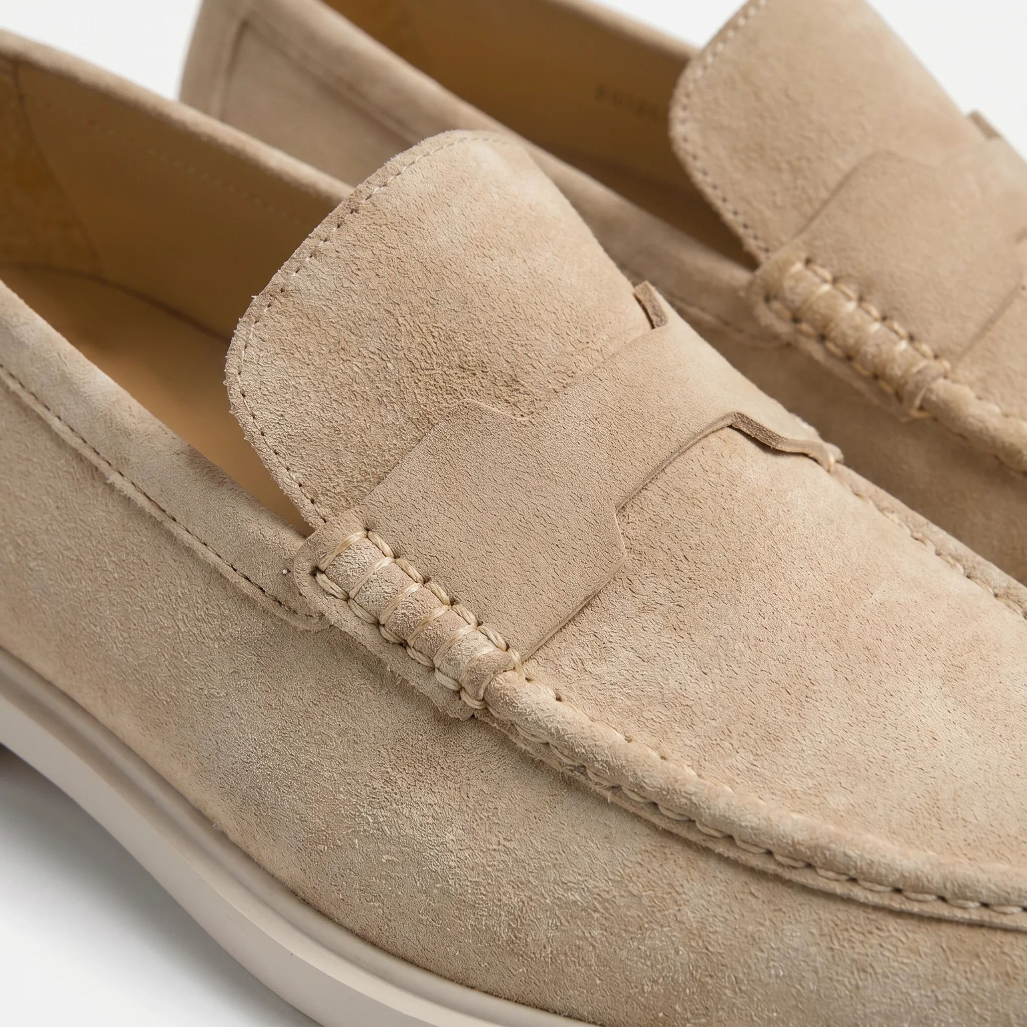 Portello Penny Loafer - Beige