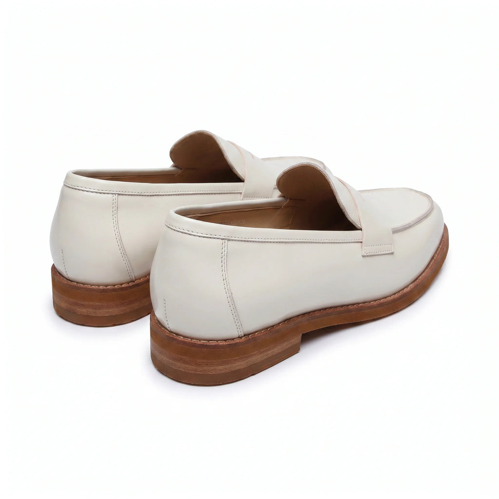 Marlow Penny Loafer - White