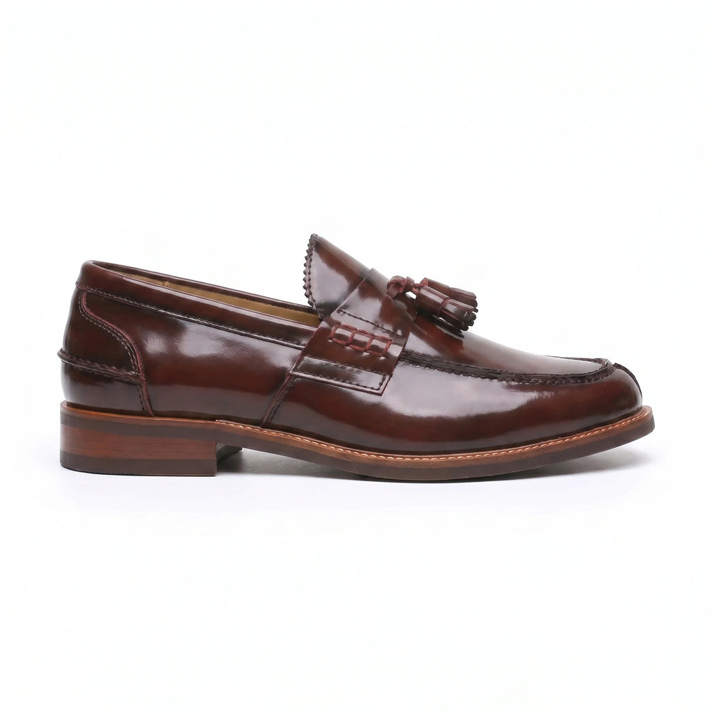 Merelain Tassel Loafer - Wine Red