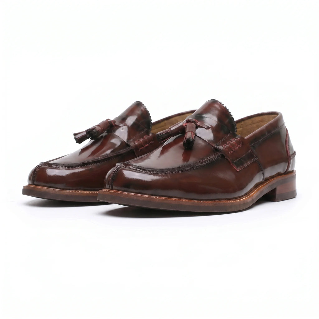 Merelain Tassel Loafer - Wine Red