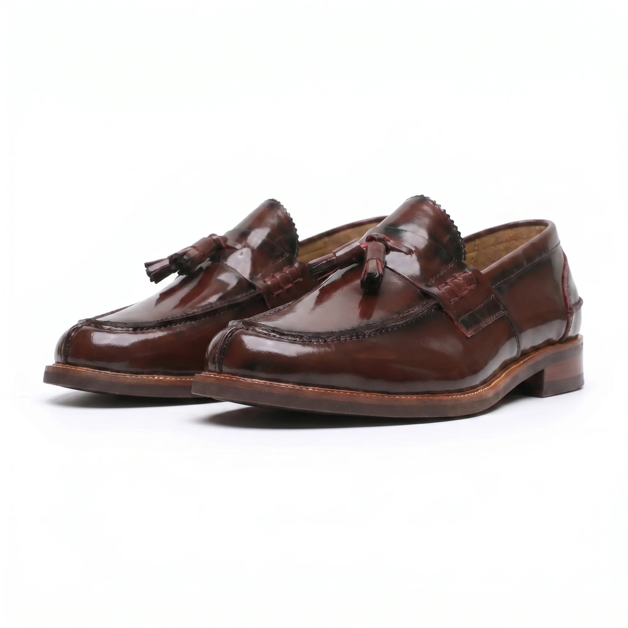 Merelain Tassel Loafer - Wine Red