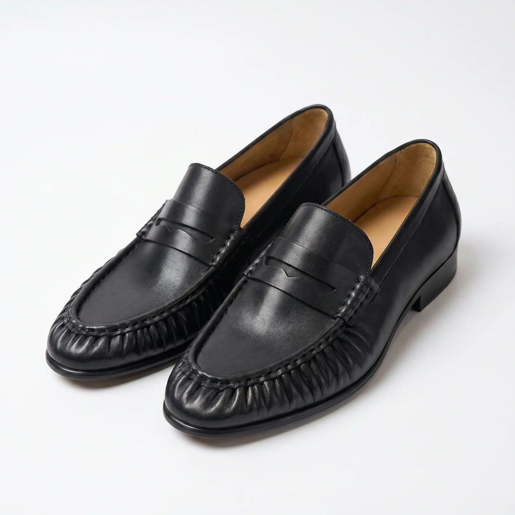 Marvoux Penny Loafer - Black