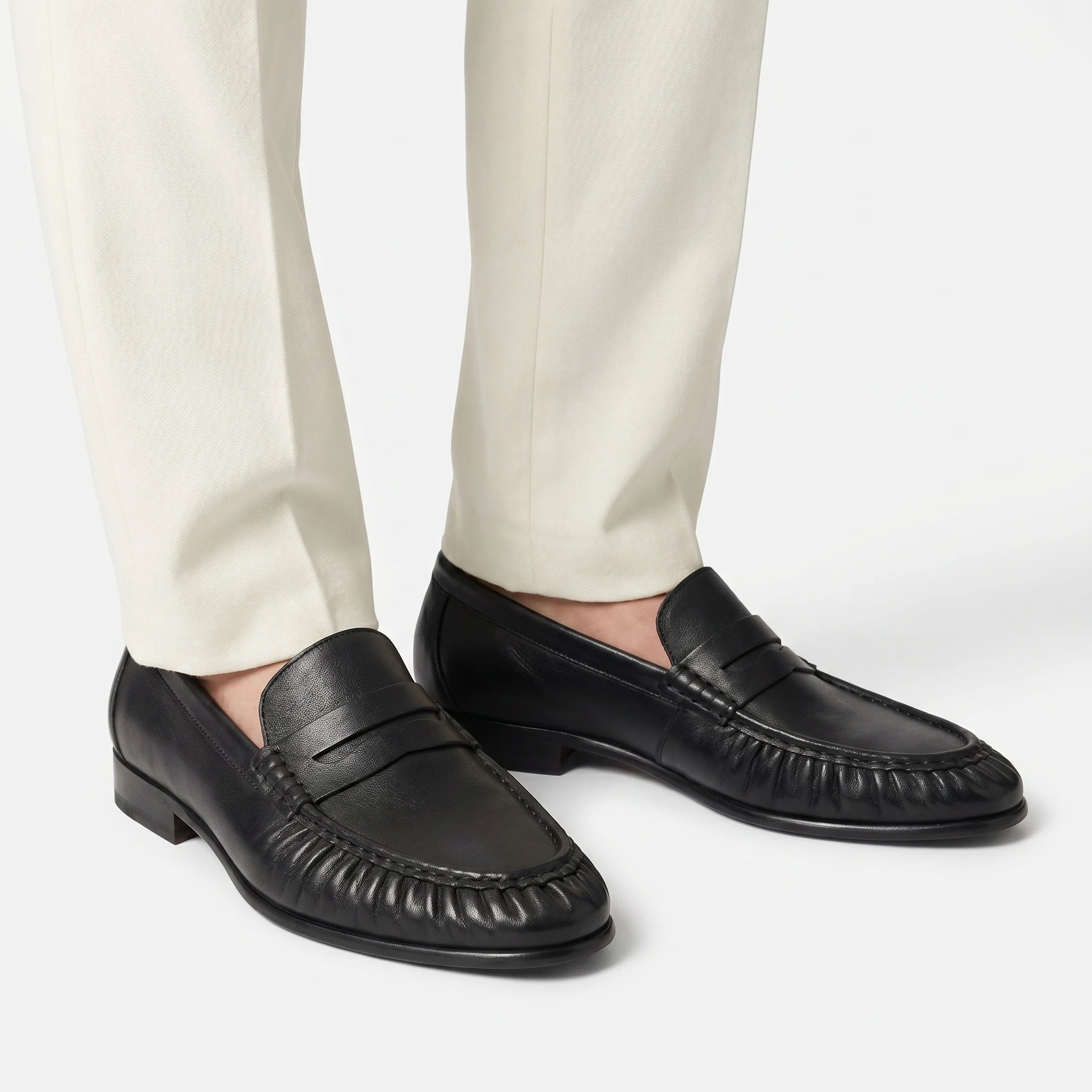 Marvoux Penny Loafer - Black