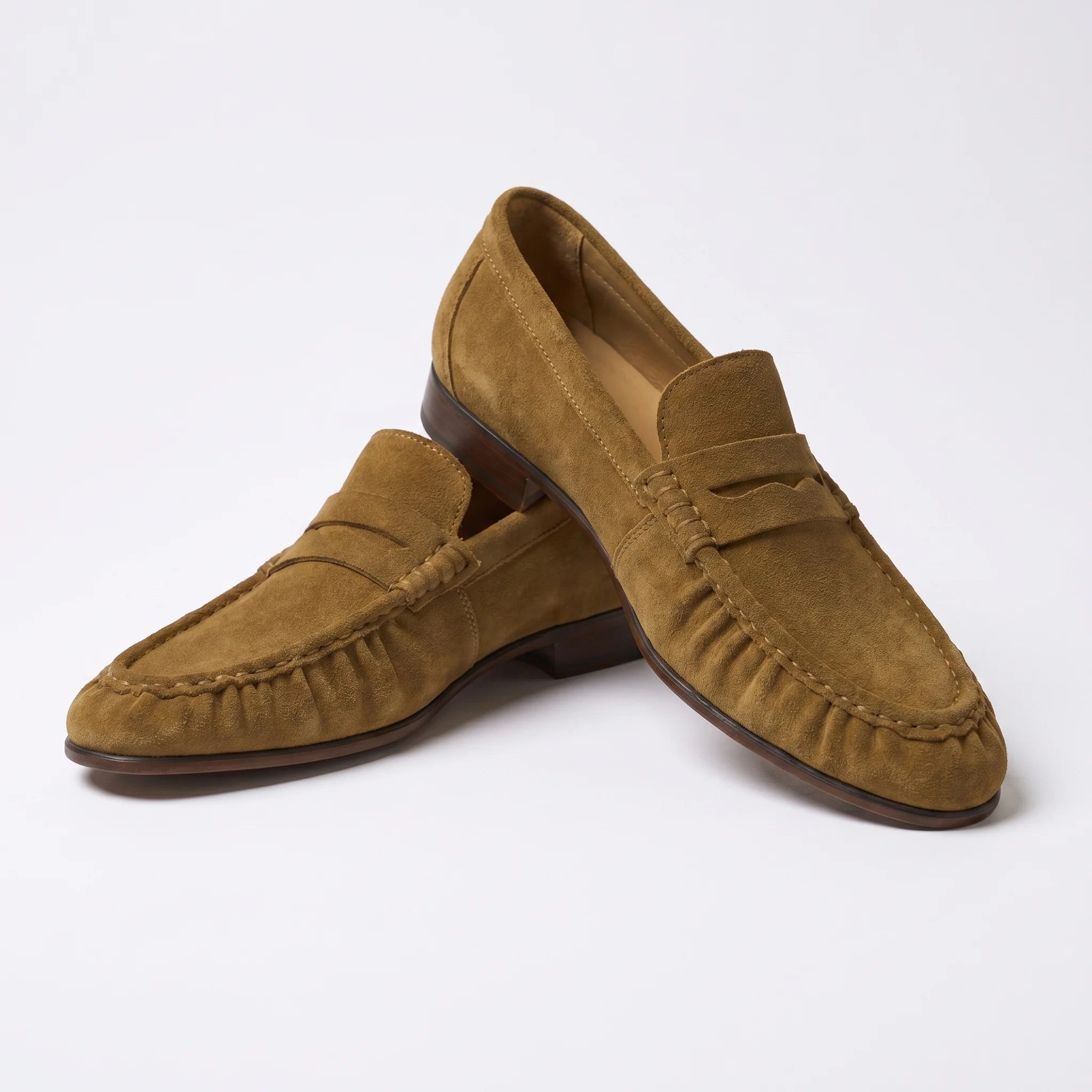 Marvoux Penny Loafer - Camel