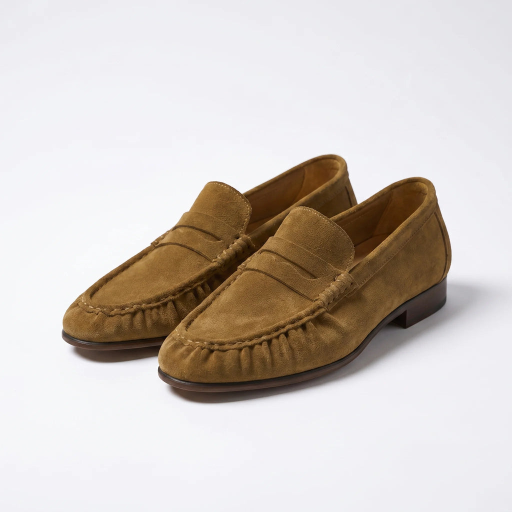 Marvoux Penny Loafer - Camel