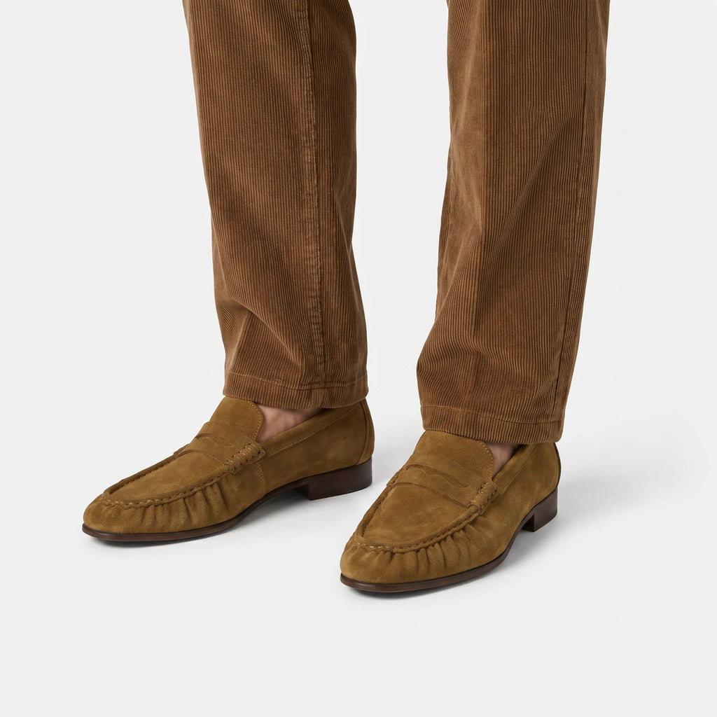 Marvoux Penny Loafer - Camel
