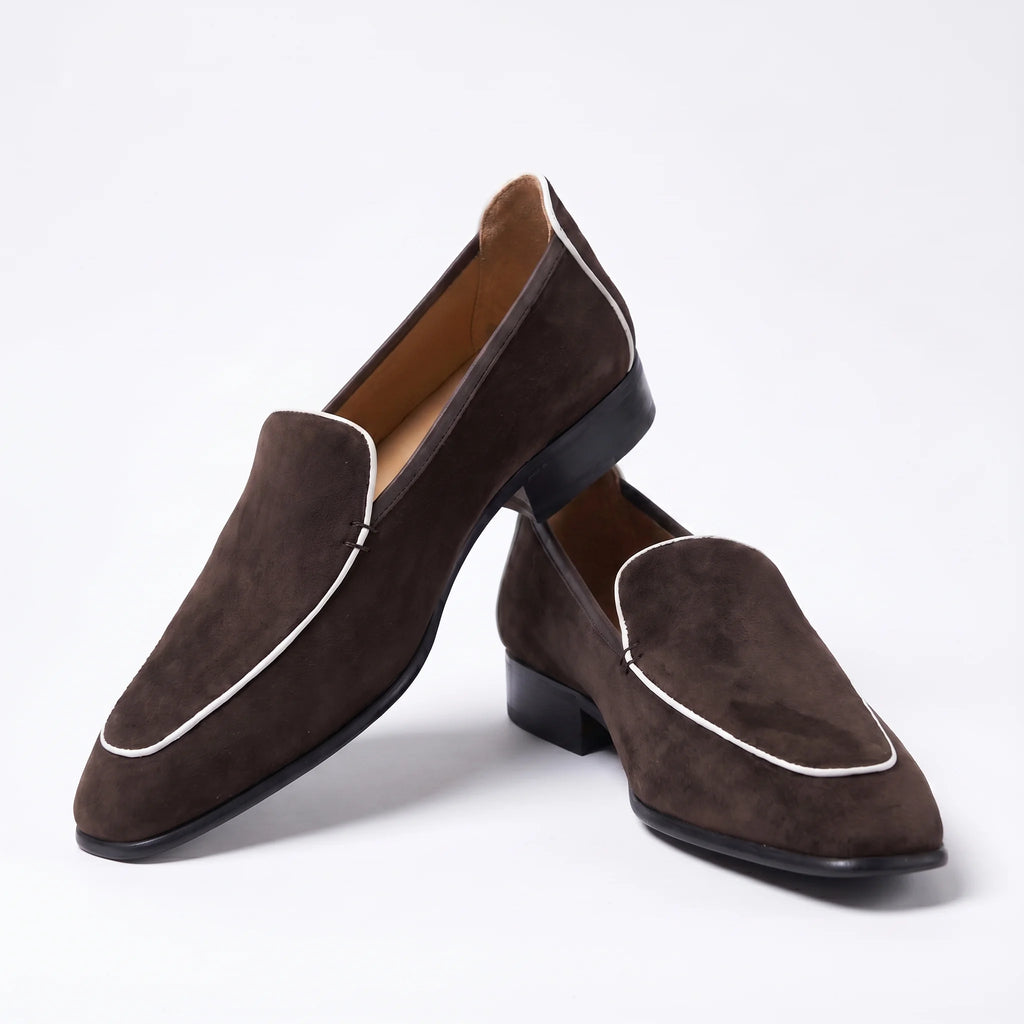 Levrin Belgian Loafer - Coffee