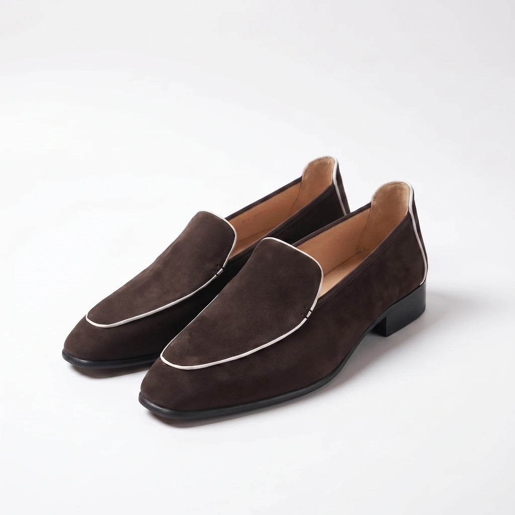 Levrin Belgian Loafer - Coffee