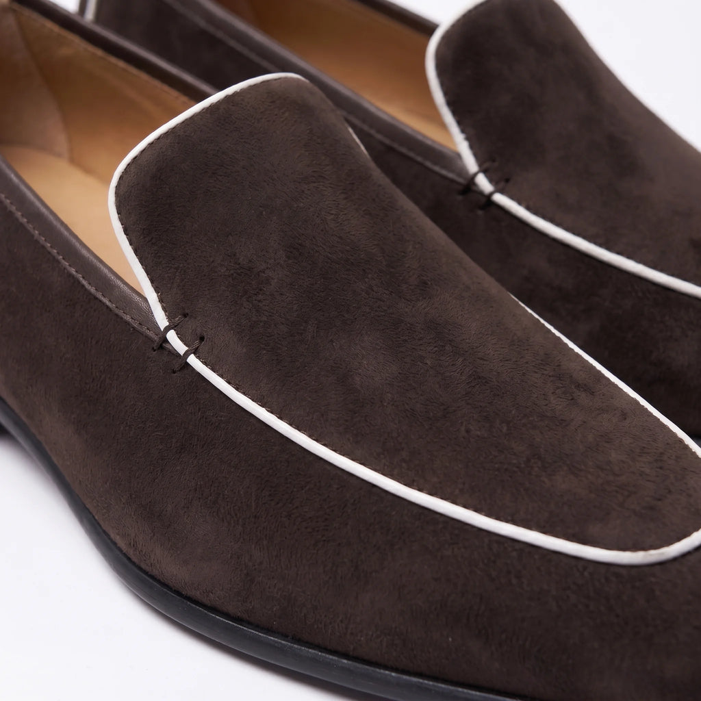 Levrin Belgian Loafer - Coffee