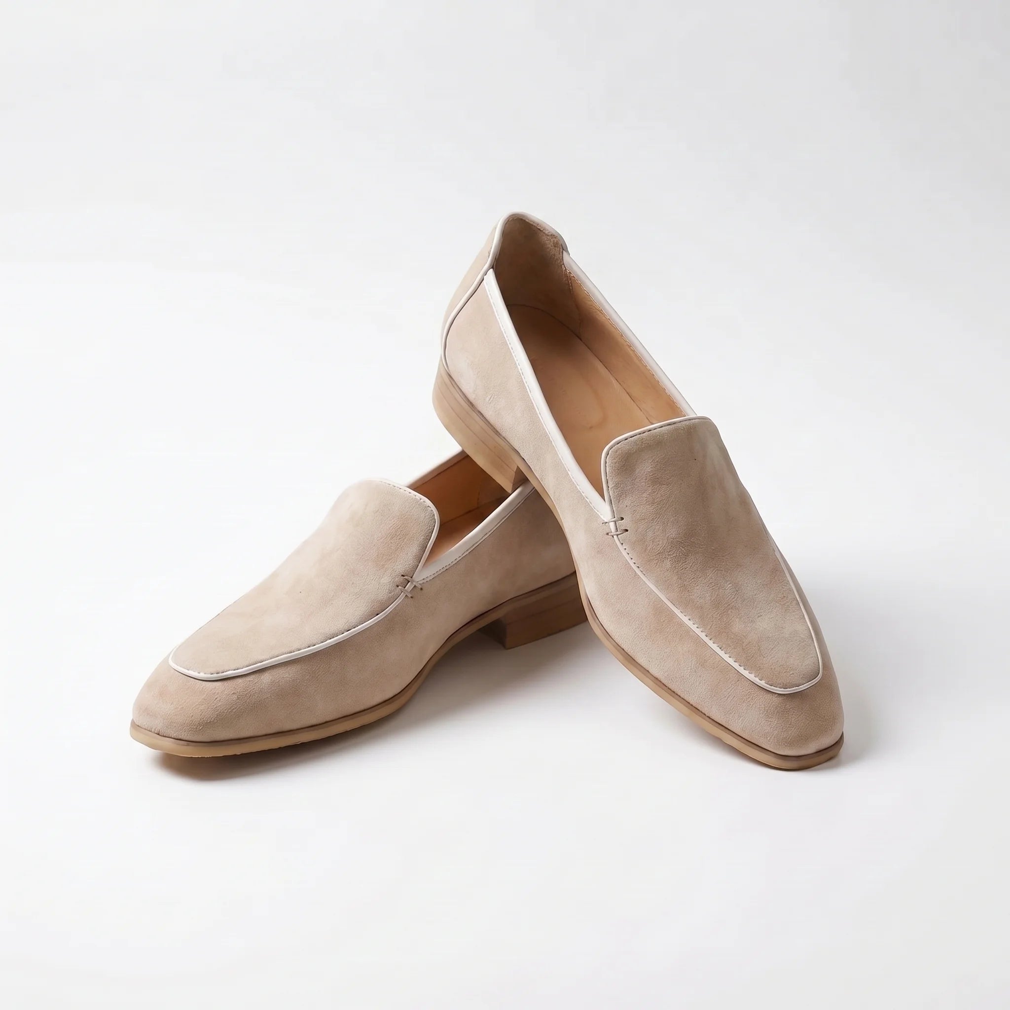 Levrin Belgian Loafer - Off White