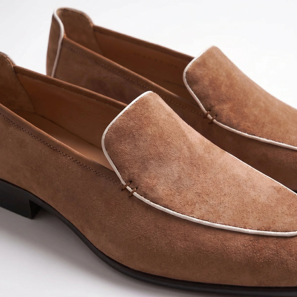 Levrin Belgian Loafer - Caramel