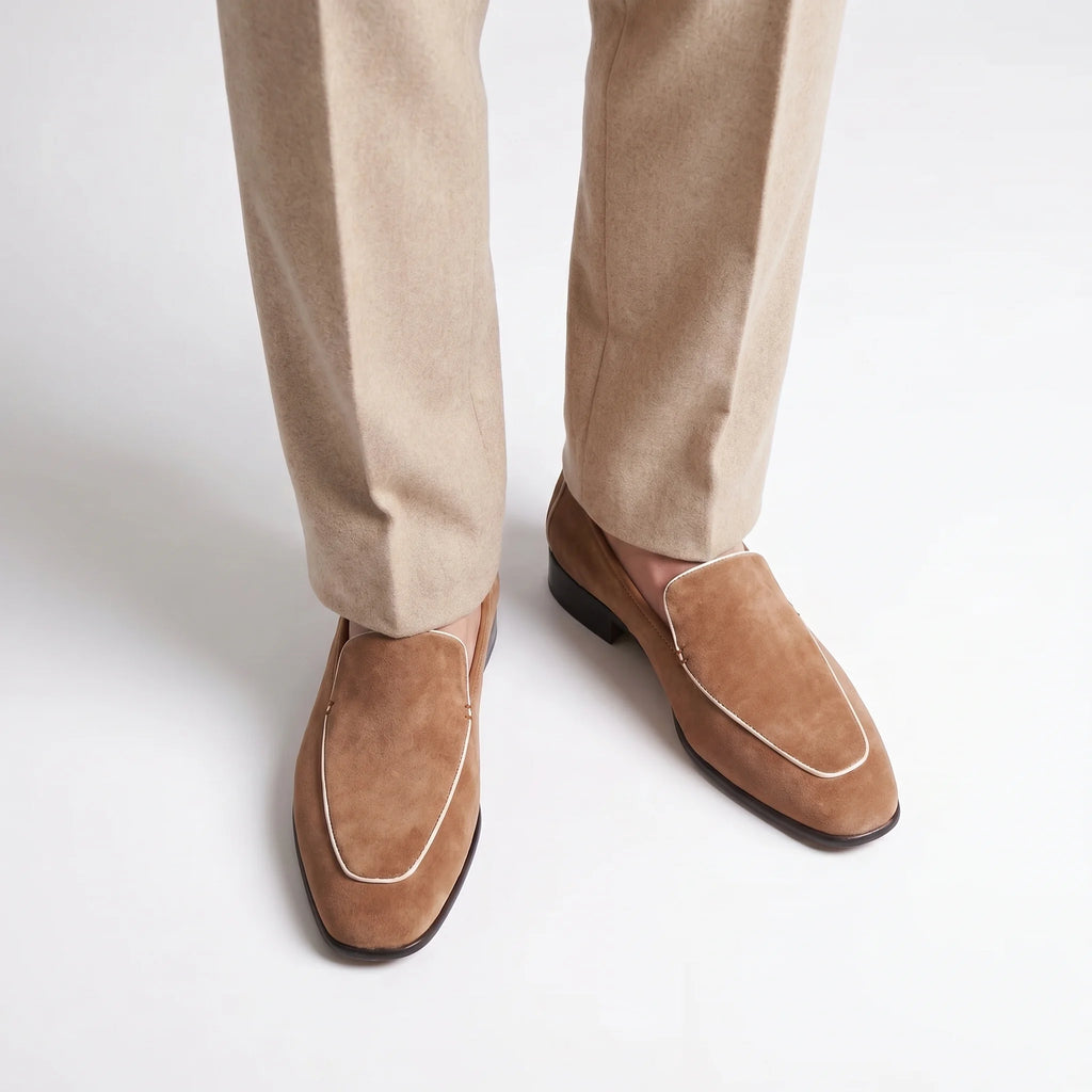 Levrin Belgian Loafer - Caramel