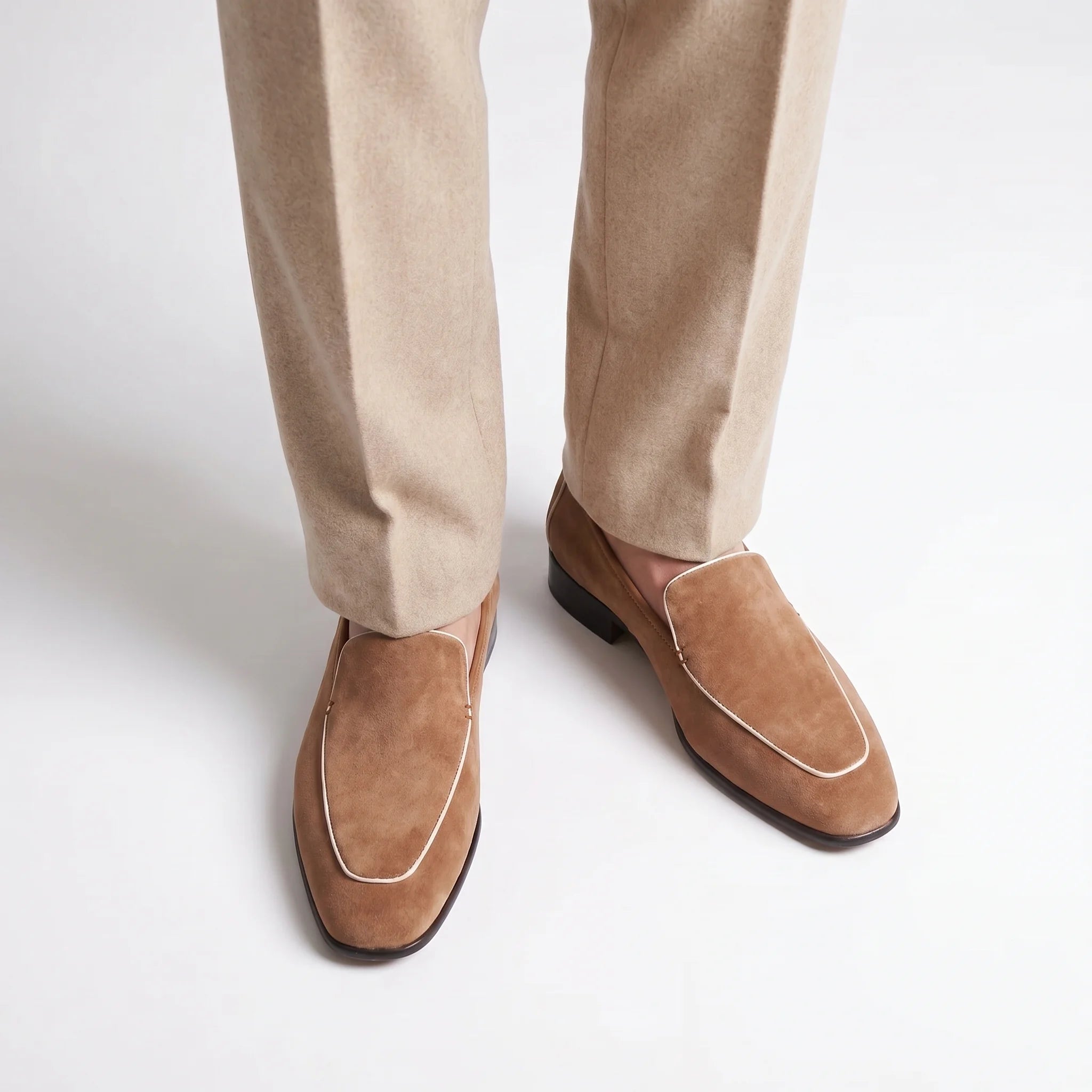 Levrin Belgian Loafer - Caramel