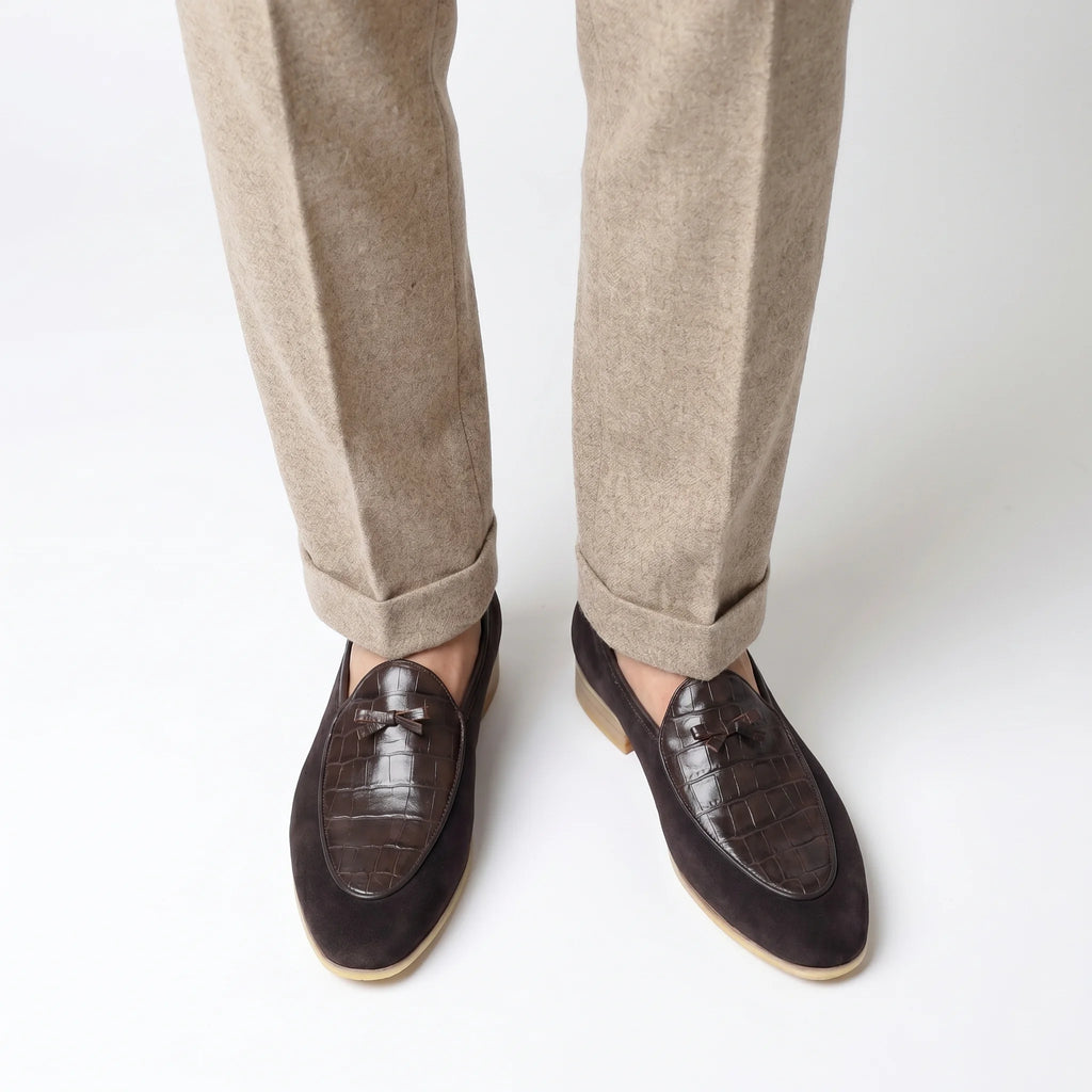 Bellagio Belgian Loafer - Coffee