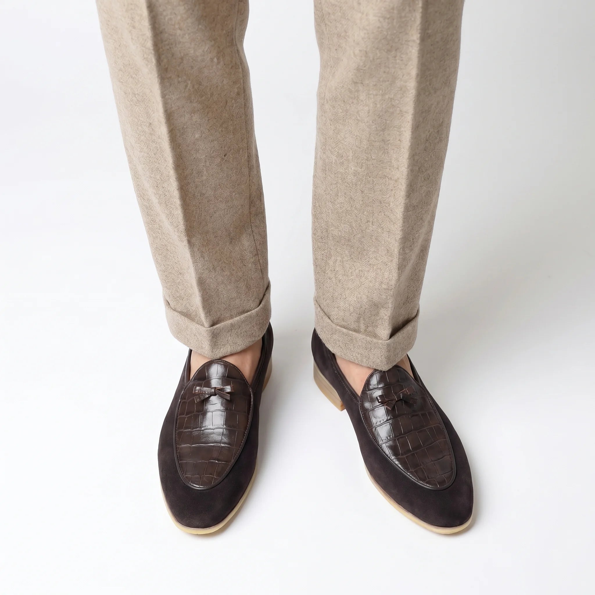 Bellagio Belgian Loafer - Coffee