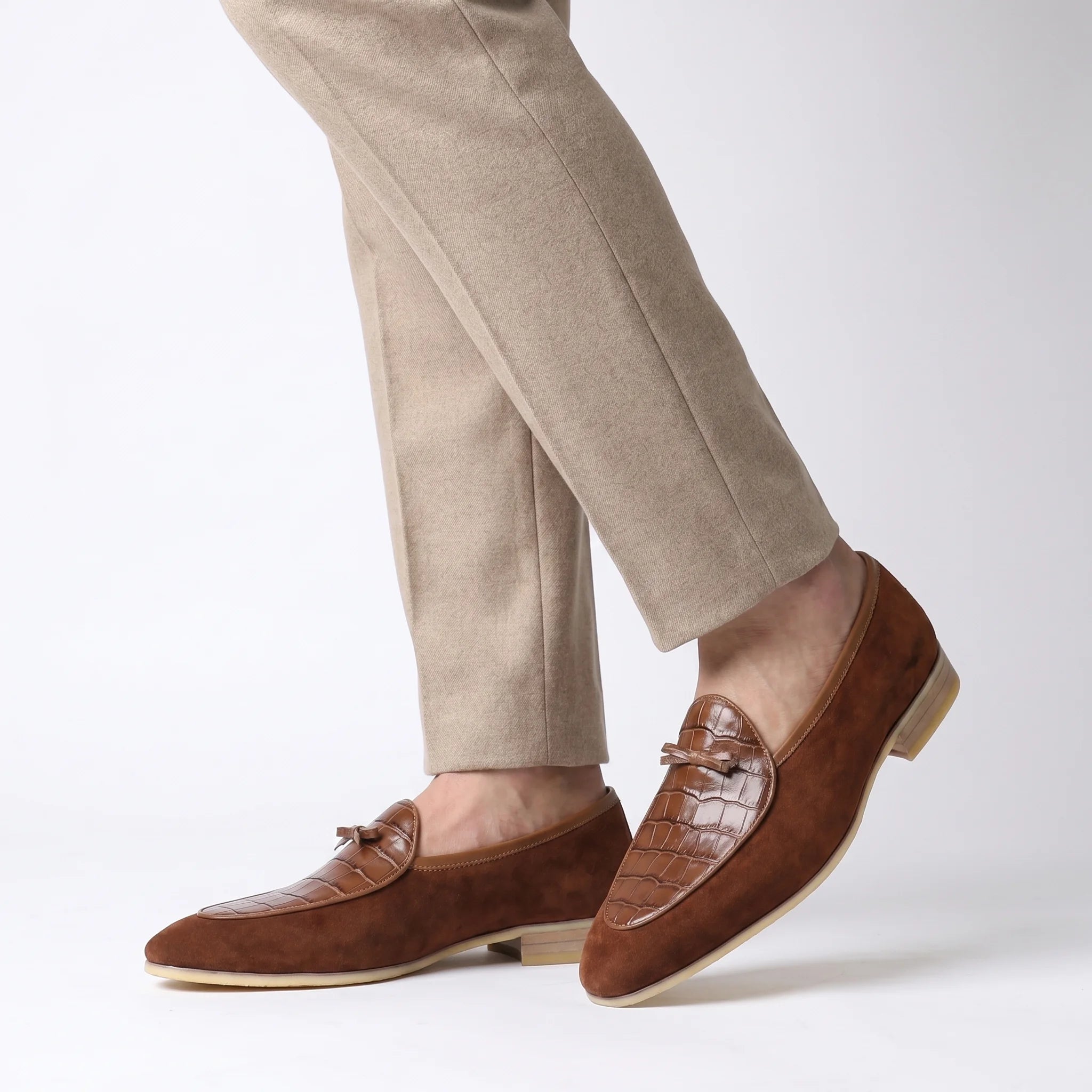 Bellagio Belgian Loafer - Caramel