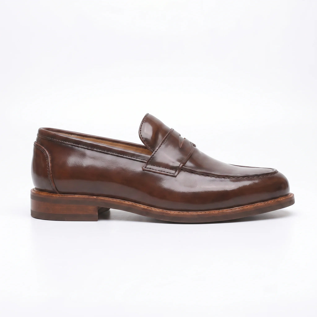 Ellington Penny Loafer - Wine Red