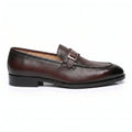 Santoro Monk Strap Loafer - Cognac Brown