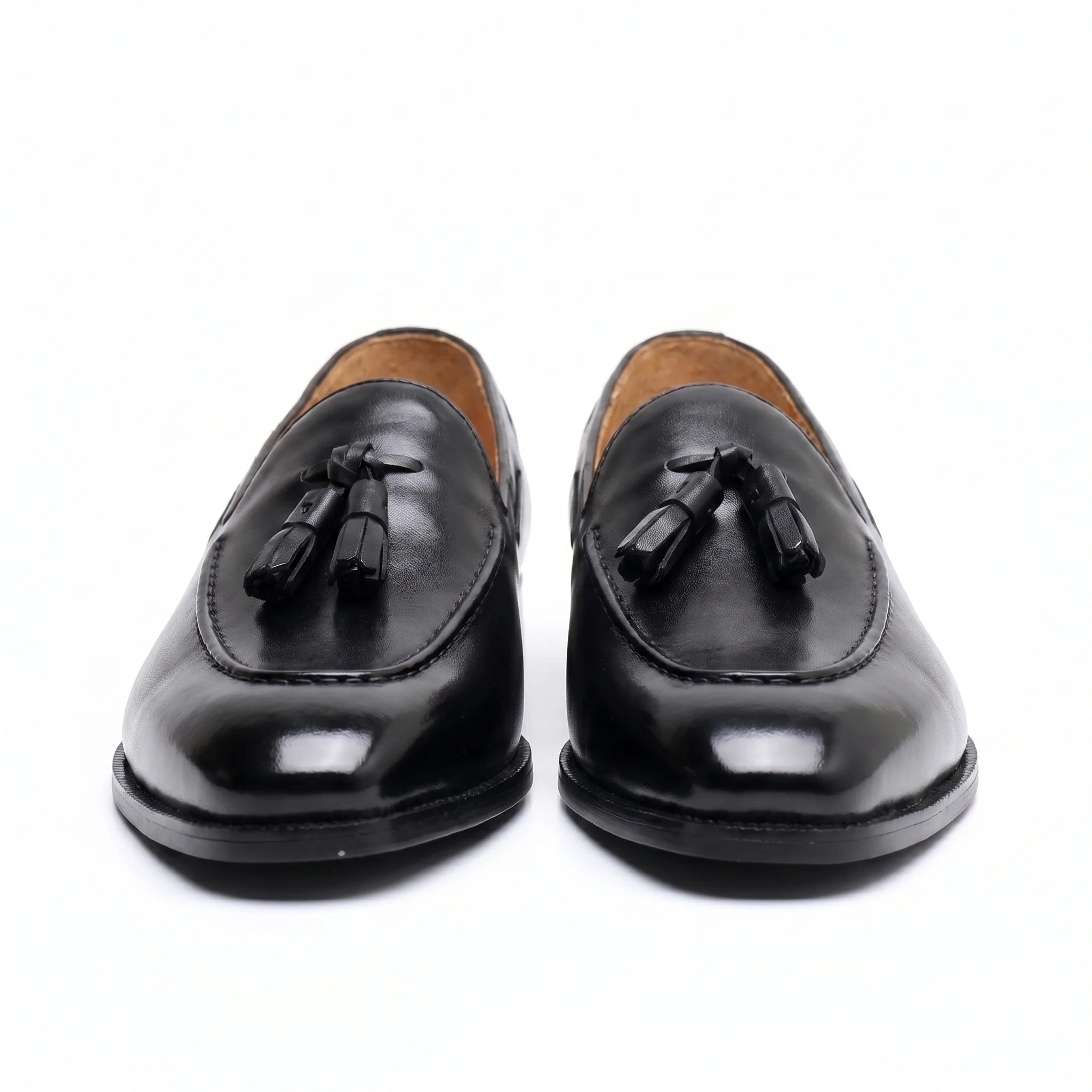 Noriel Tassel Loafer - Black