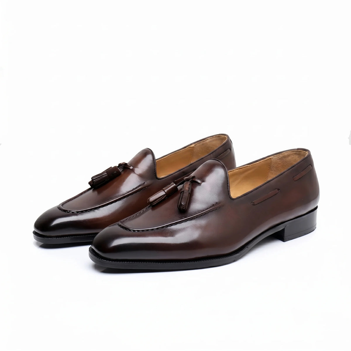 Noriel tassel loafer   cognac brown