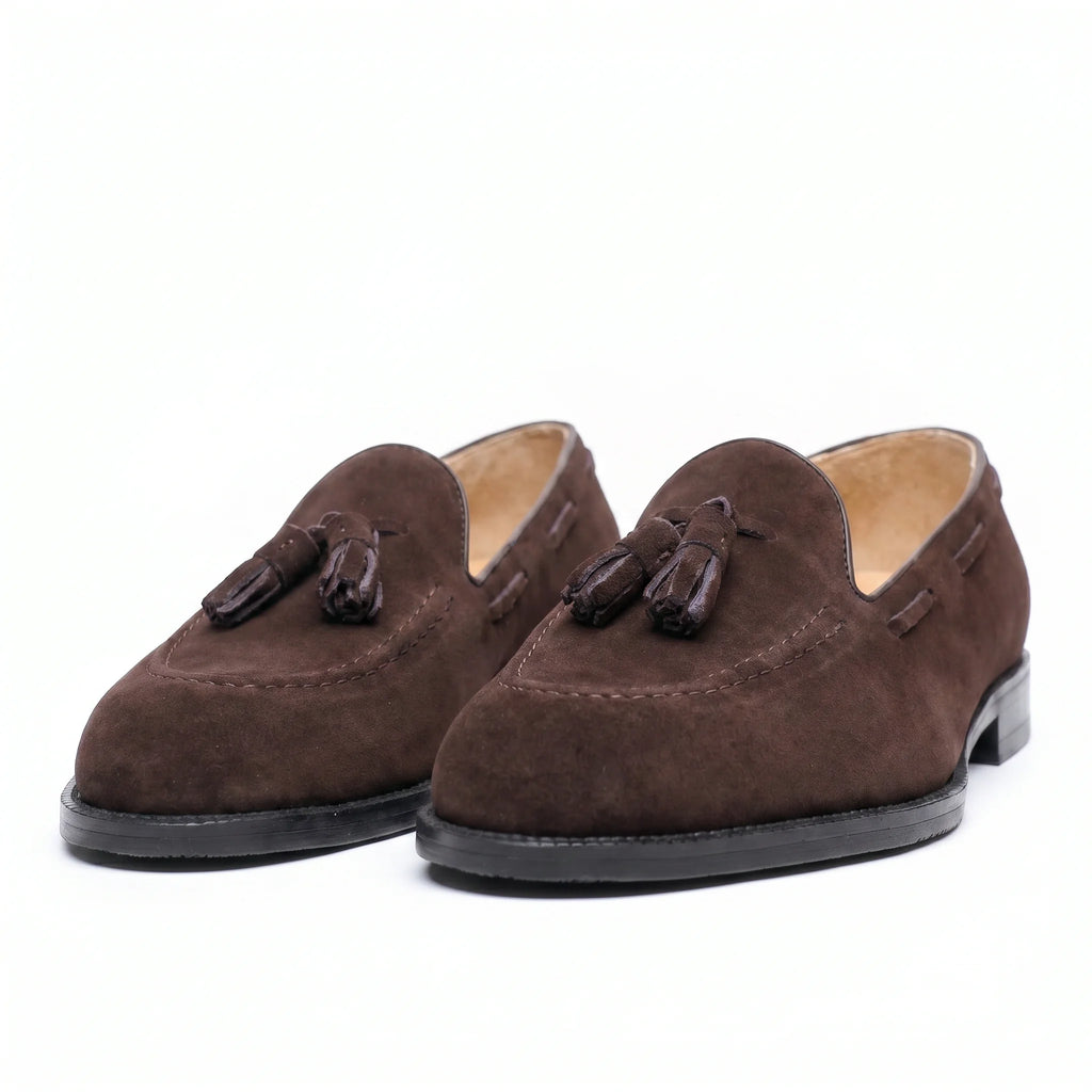 Noriel Tassel Loafer - Coffee