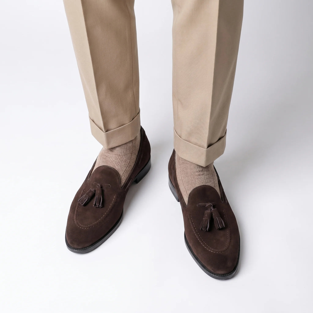 Noriel Tassel Loafer - Coffee