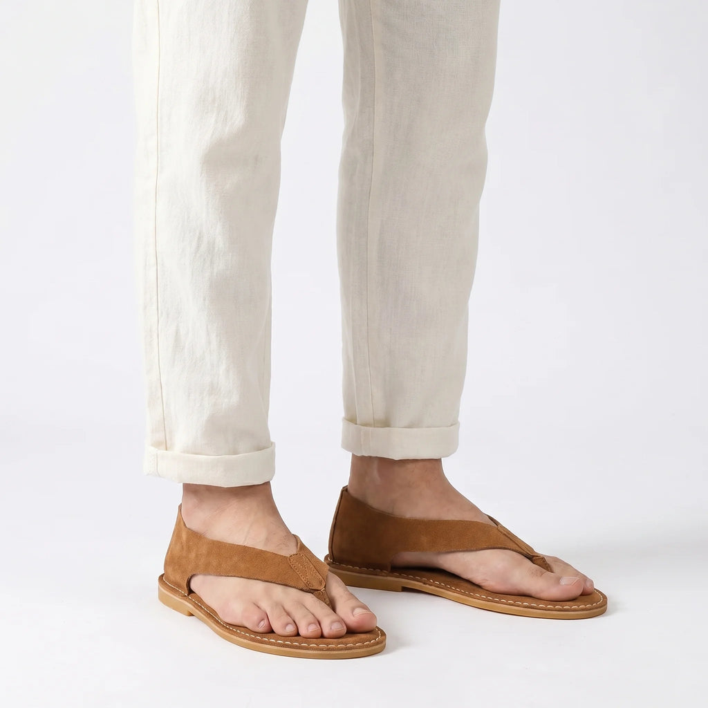 Velaris Toe-Loop Sandal - Caramel