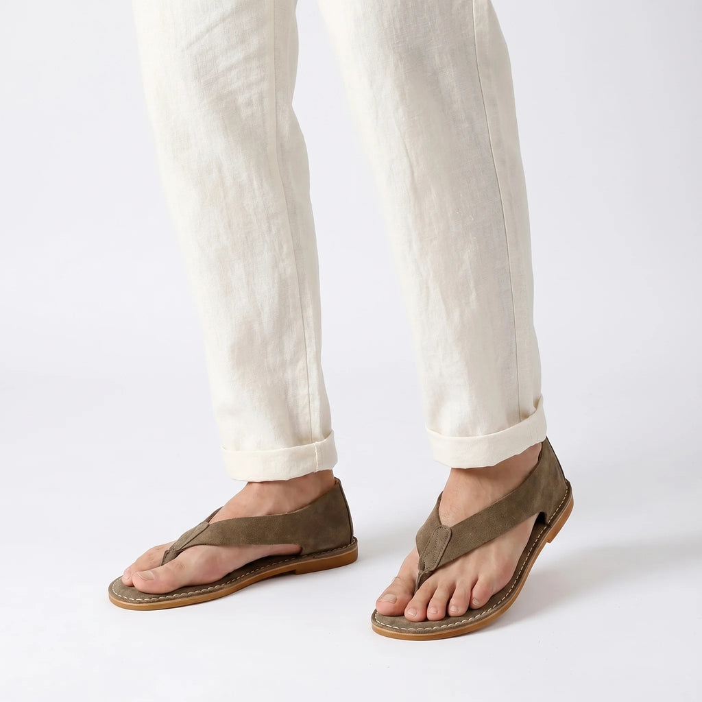 Velaris Toe-Loop Sandal - Khaki