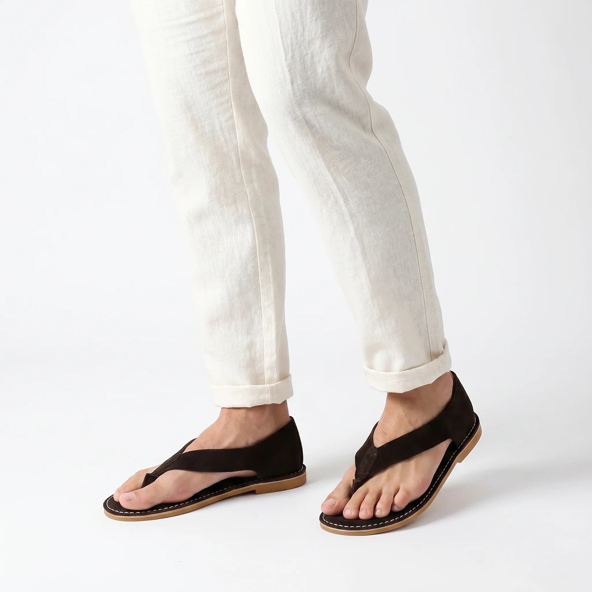 Velaris Toe-Loop Sandal - Coffee