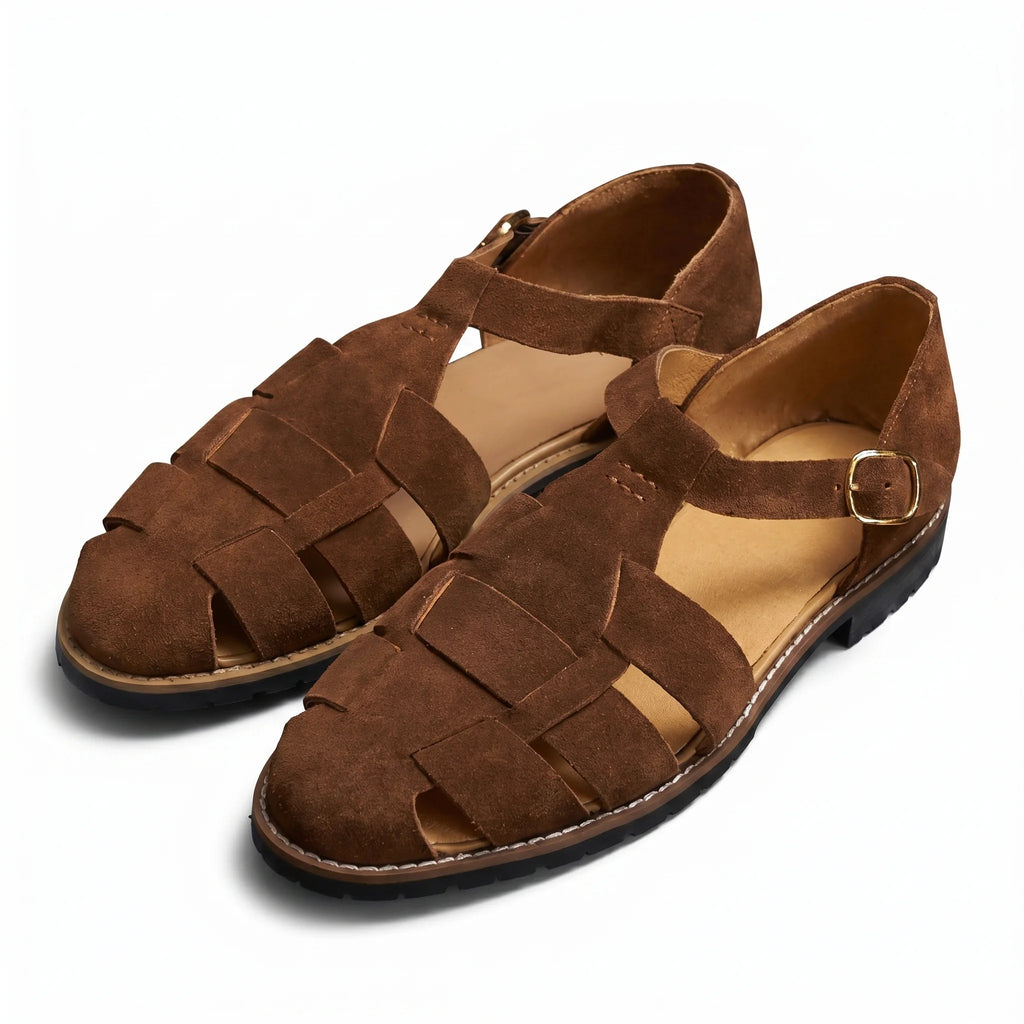 Romélia Roman Sandal - Brown