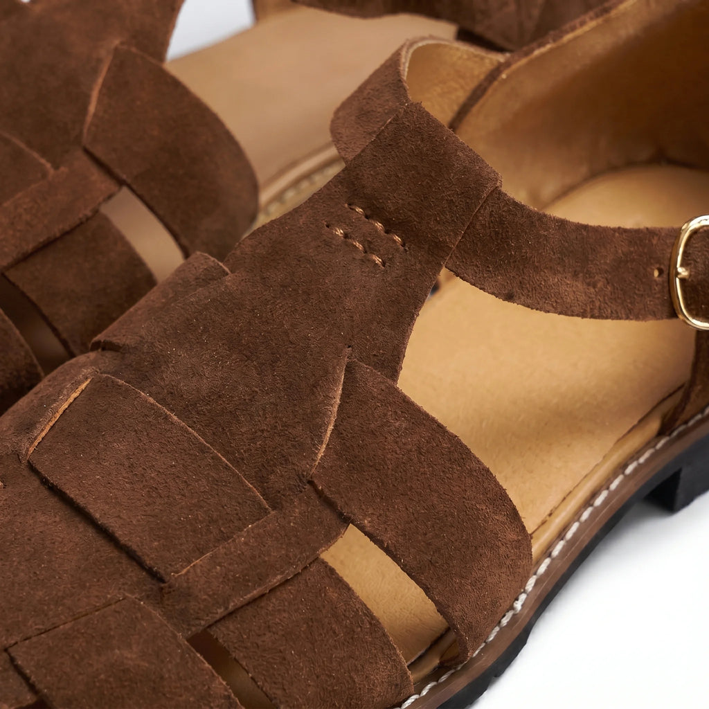 Romélia Roman Sandal - Brown