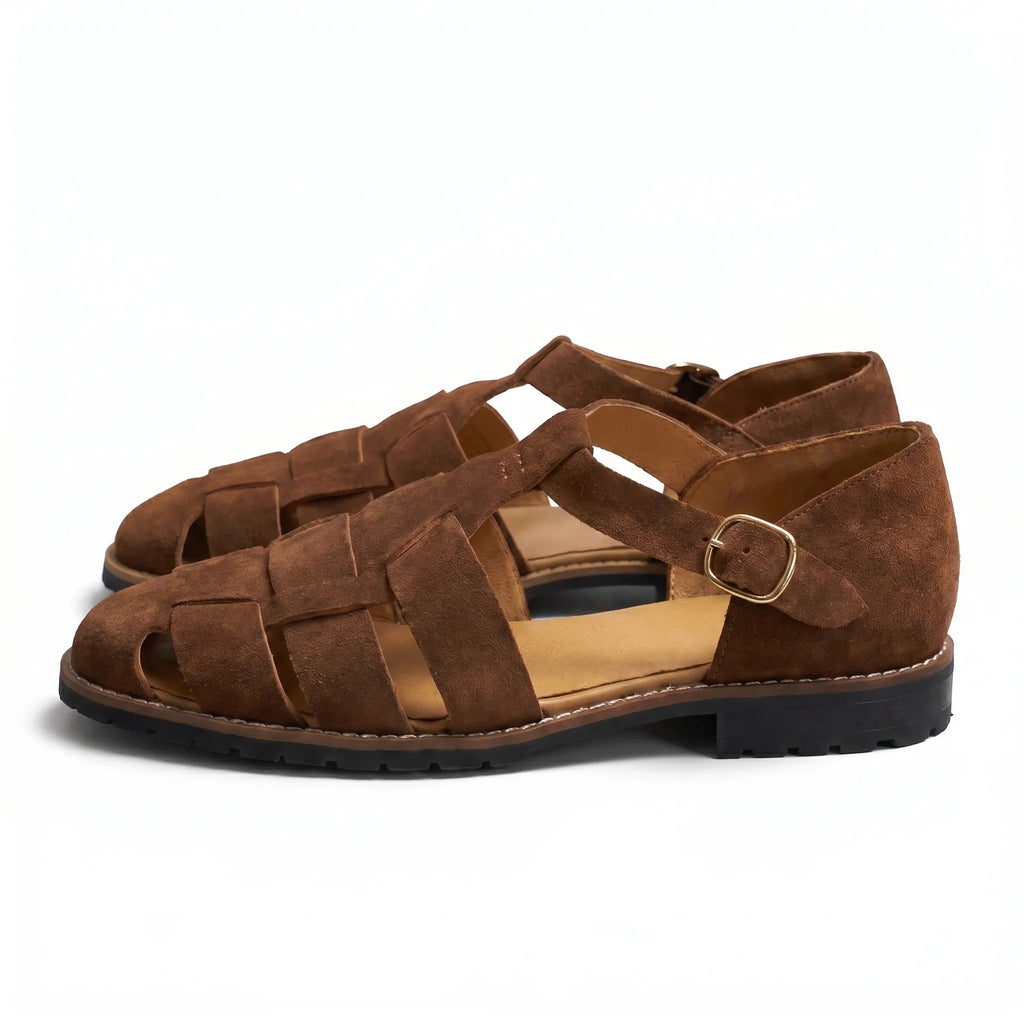 Romélia Roman Sandal - Brown
