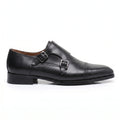 Velmont Double Monk Strap - Black