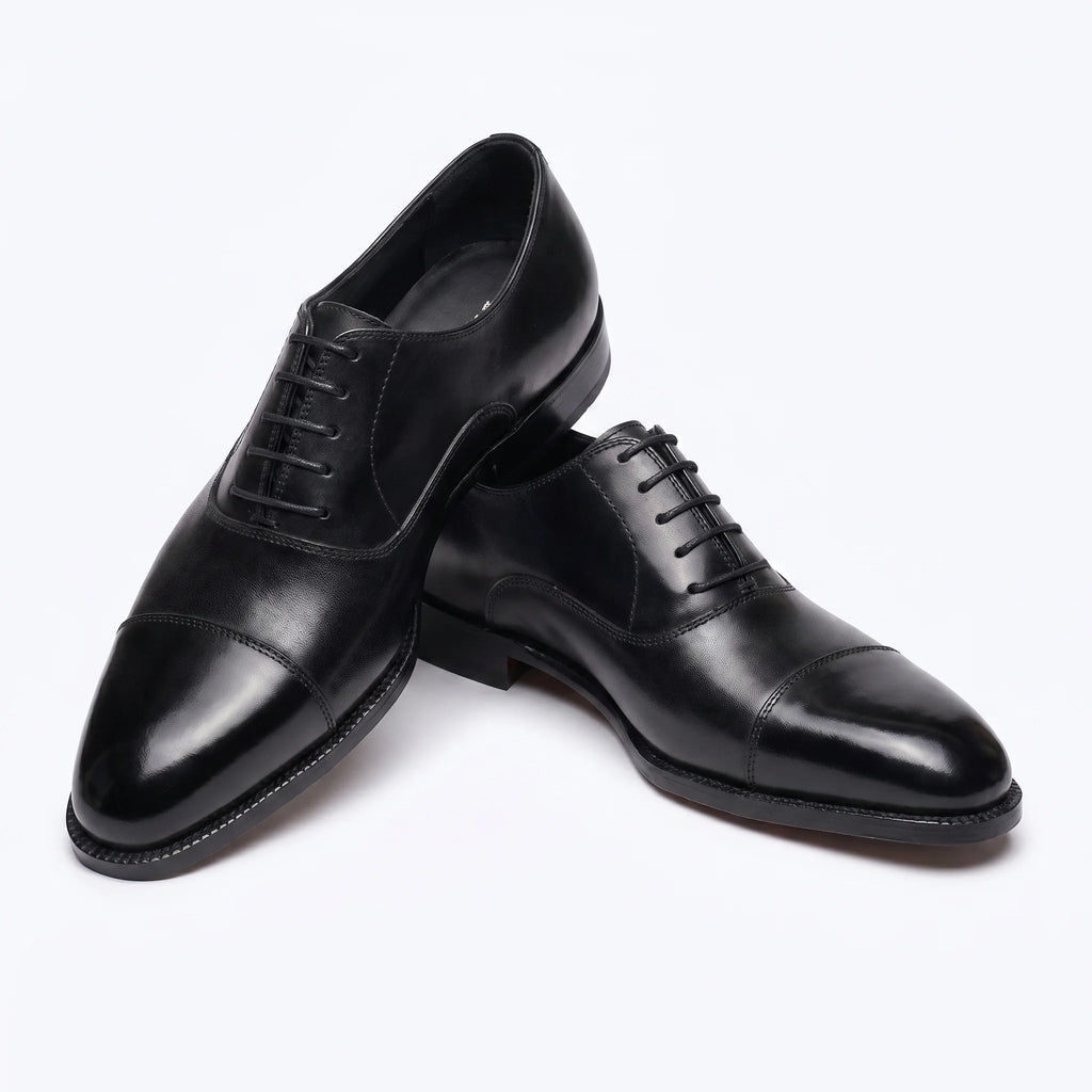 Aldmere Oxford Cap Toe - Black