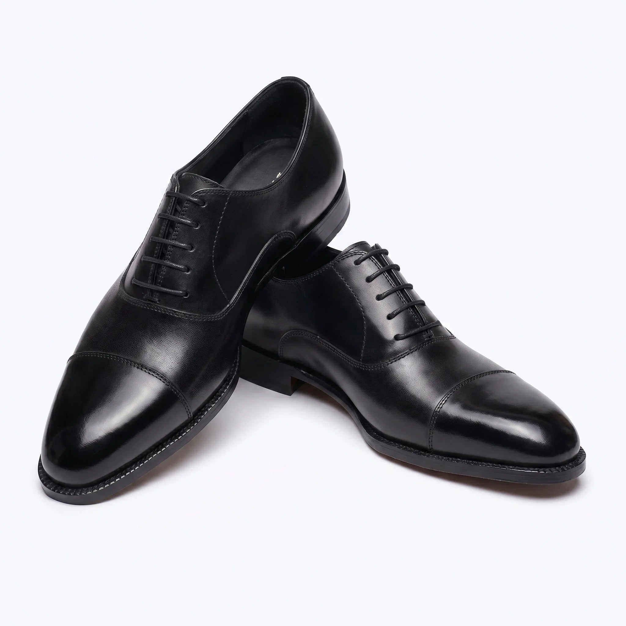 Aldmere Oxford Cap Toe - Black