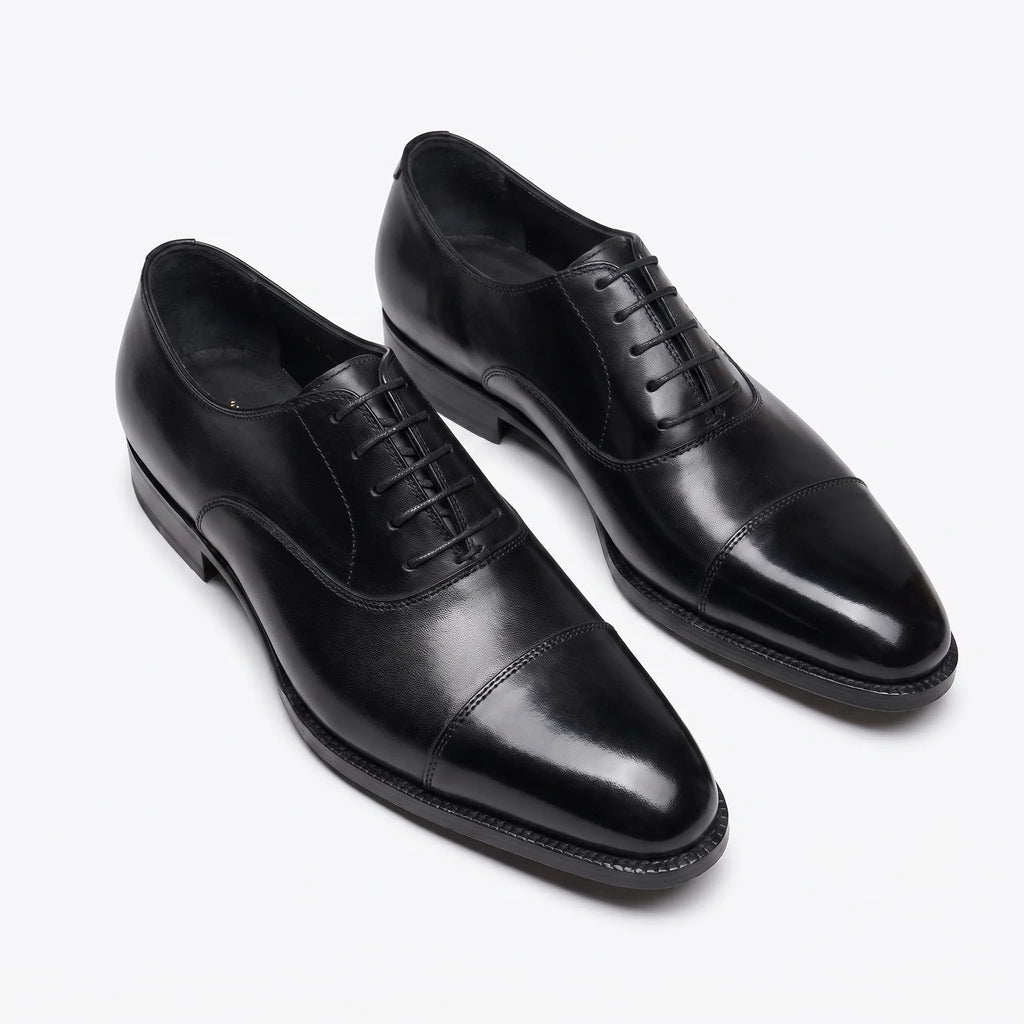 Aldmere Oxford Cap Toe - Black