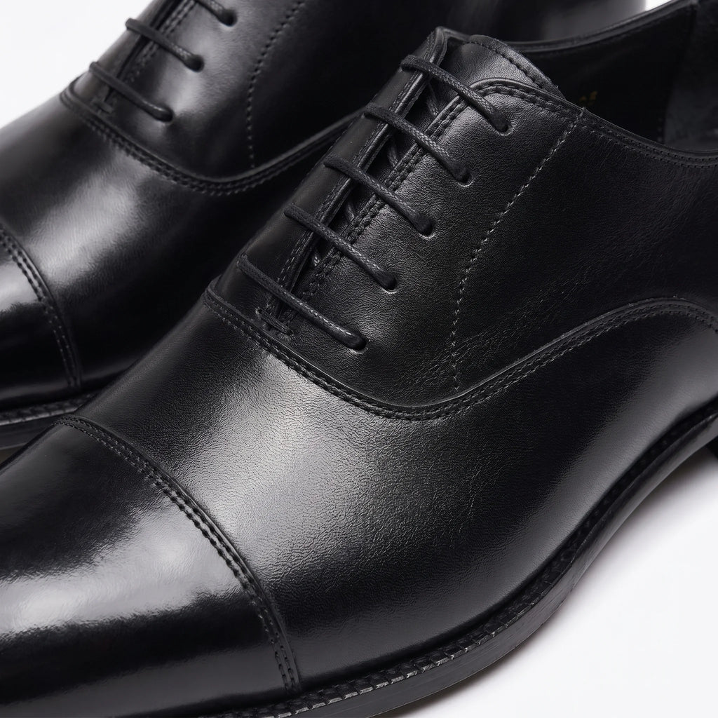 Aldmere Oxford Cap Toe - Black